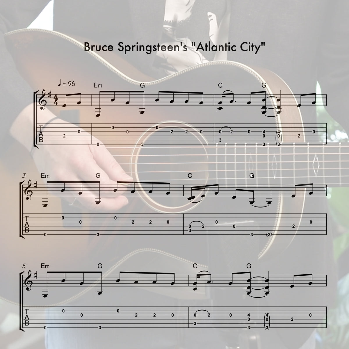 Bruce Springsteen&#39;s &quot;Atlantic City&quot;