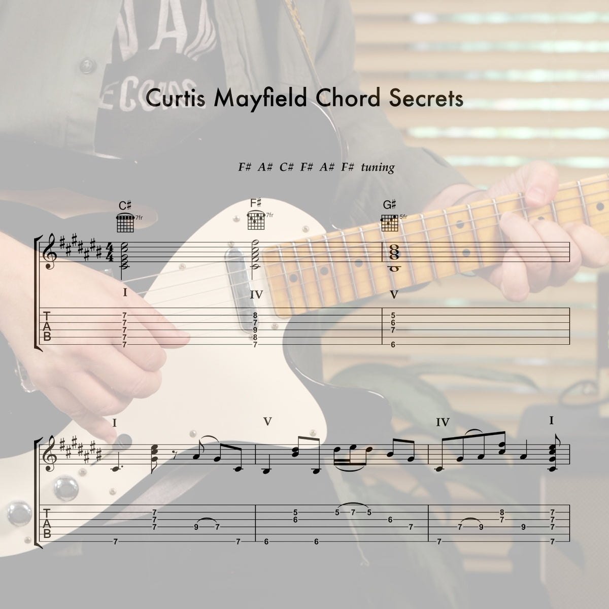 Curtis Mayfield Chord Secrets