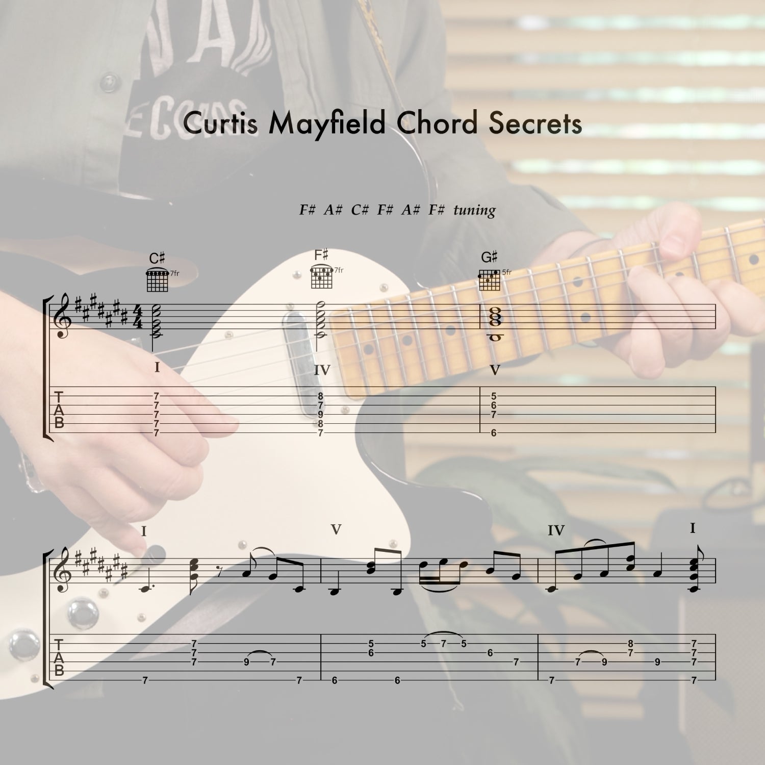 Curtis Mayfield Chord Secrets