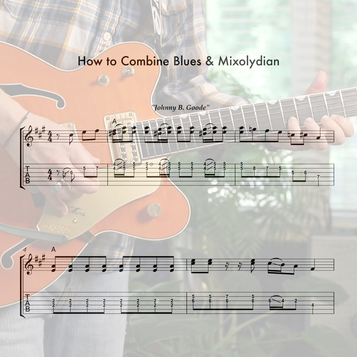 How to Combine Blues &amp; Mixolydian