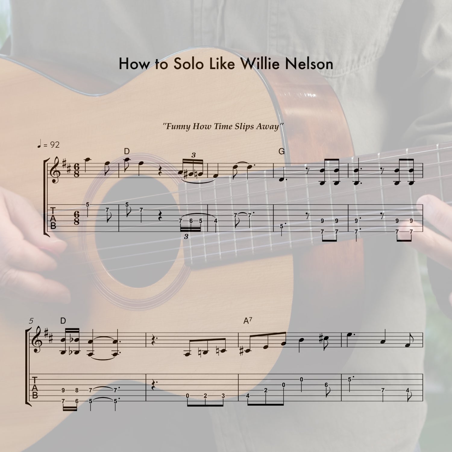 How to Solo Like Willie Nelson