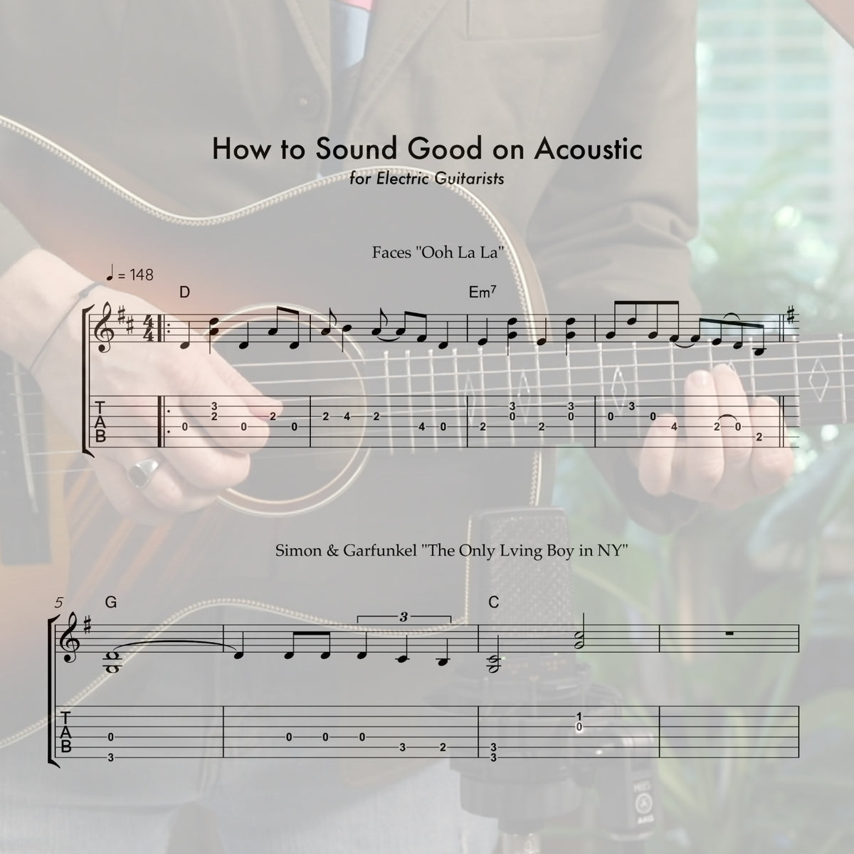 How to Sound Good on Acoustic