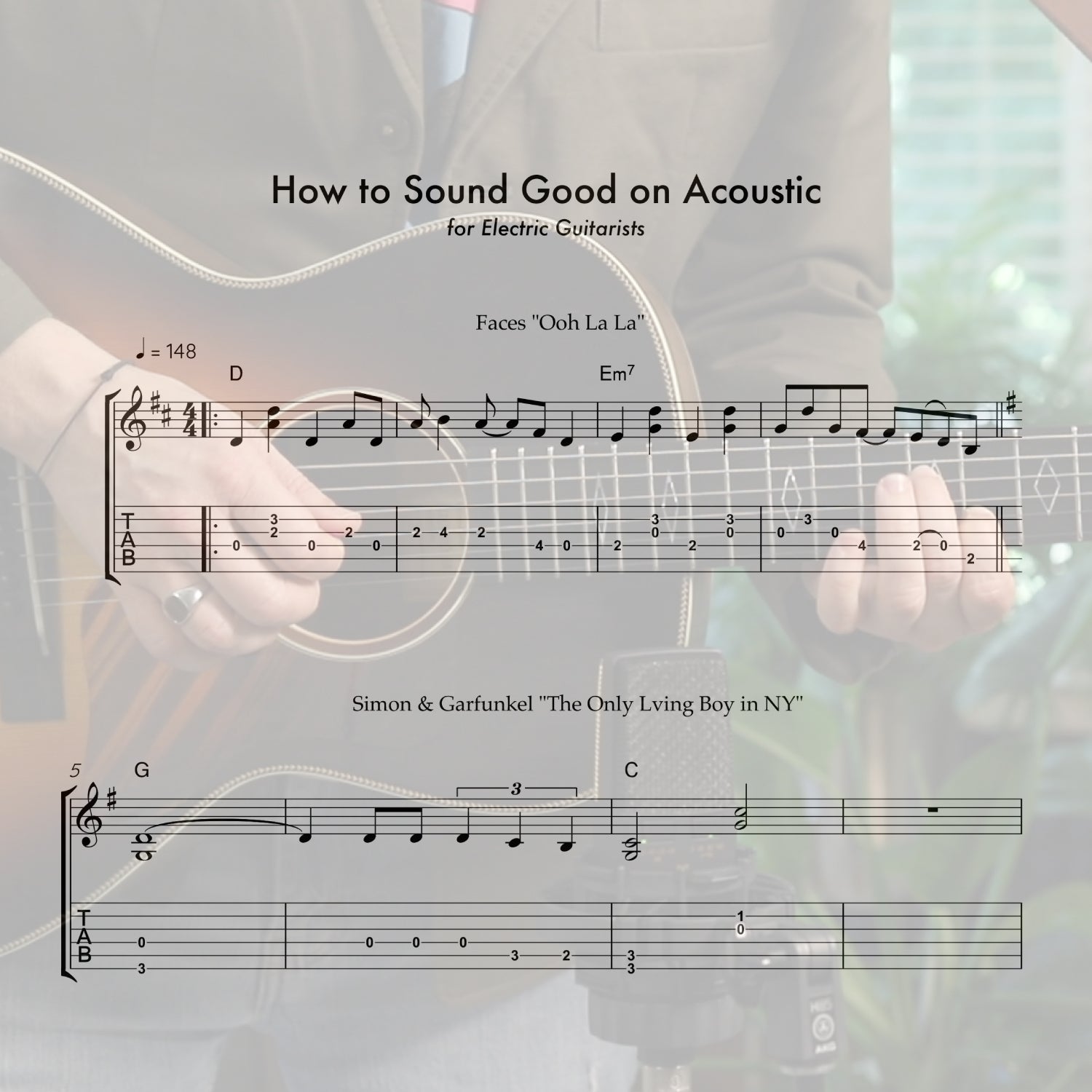How to Sound Good on Acoustic