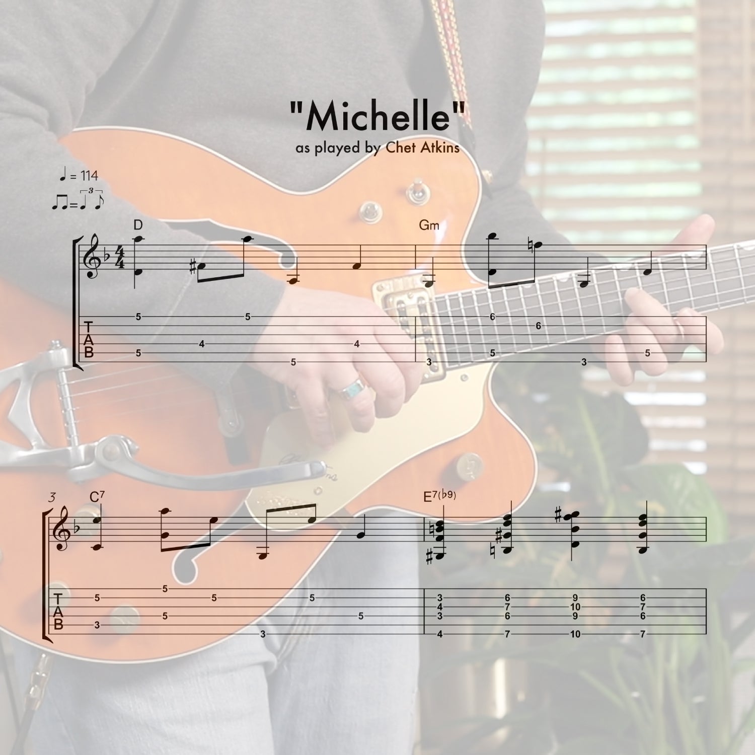 "Michelle" as played by Chet Atkins