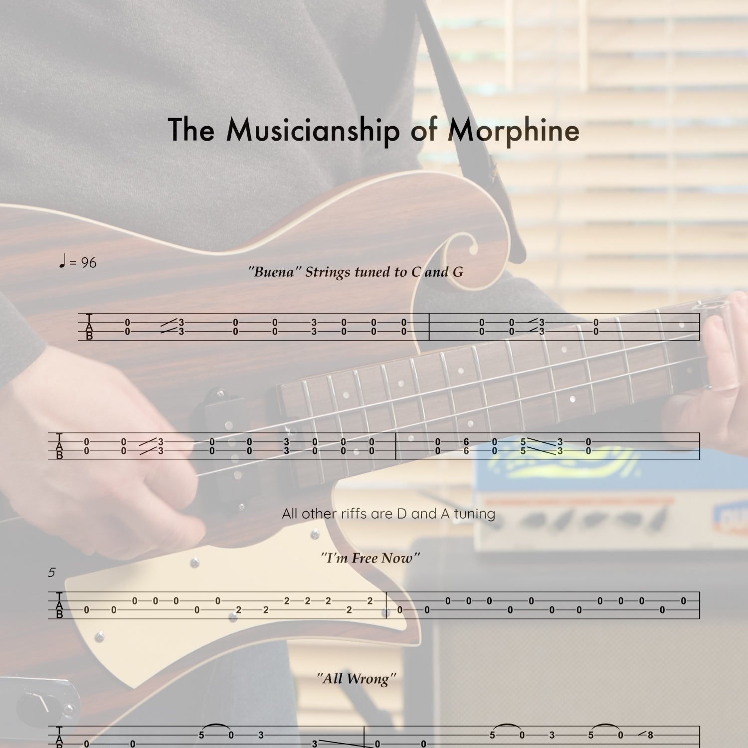 The Musicianship of Morphine