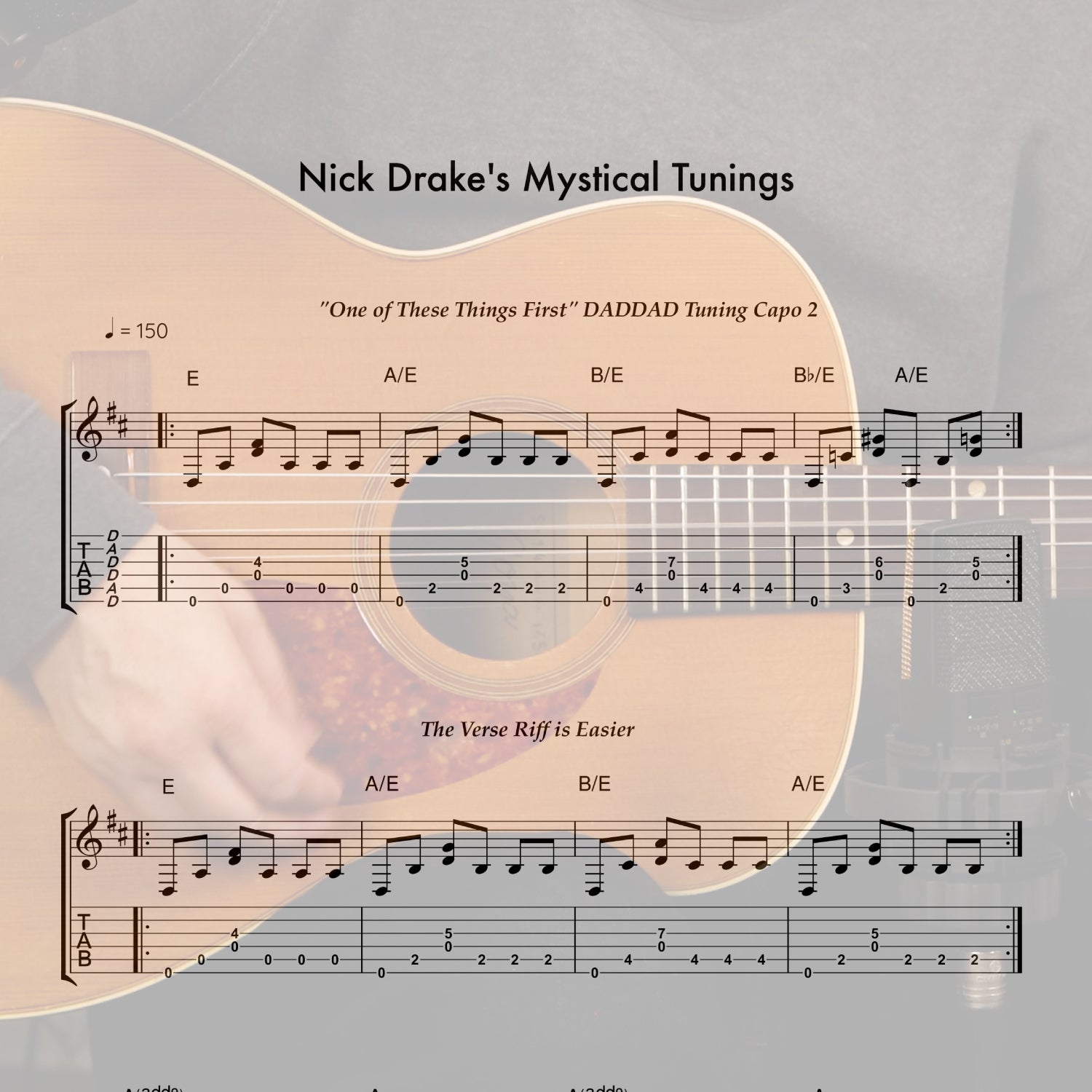 Nick Drake's Mystical Tunings