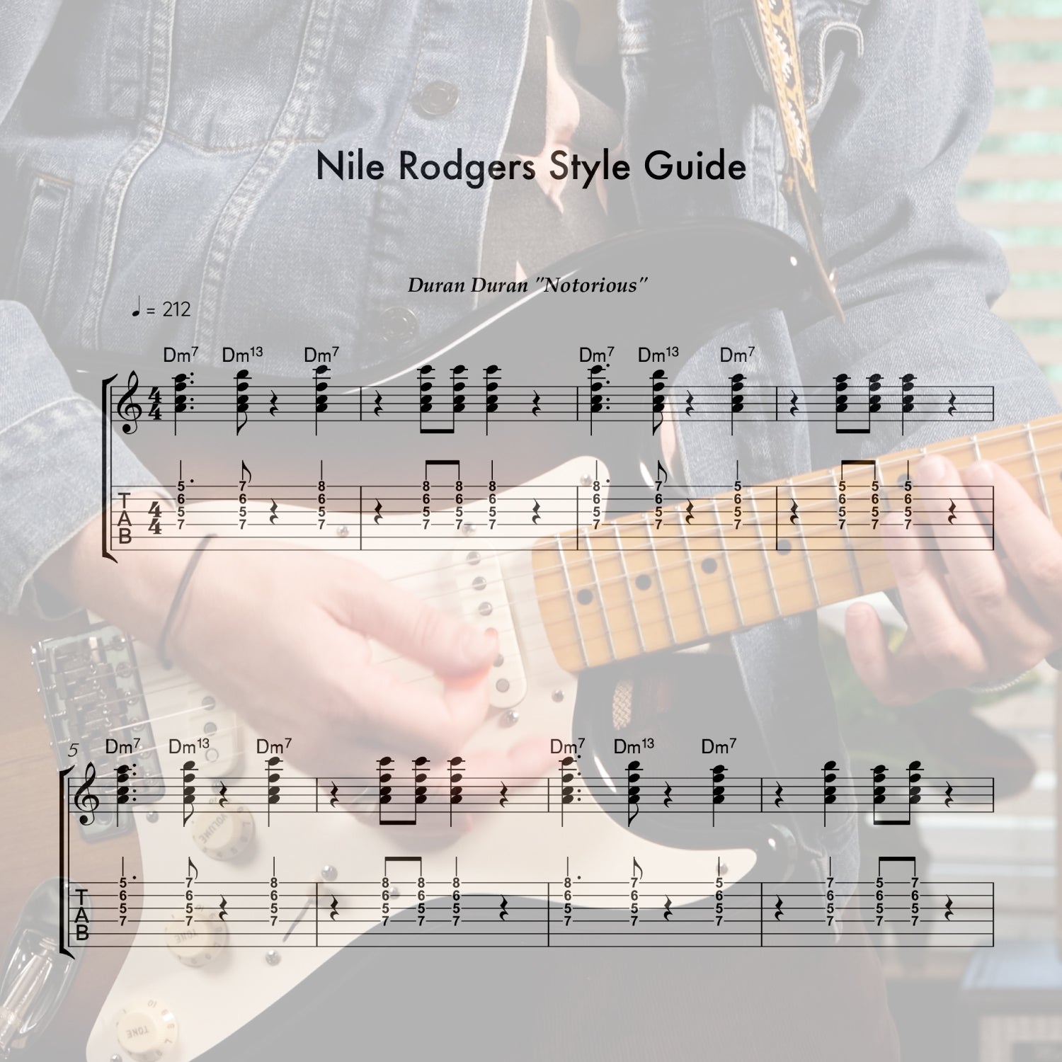 Nile Rodgers Style Guide