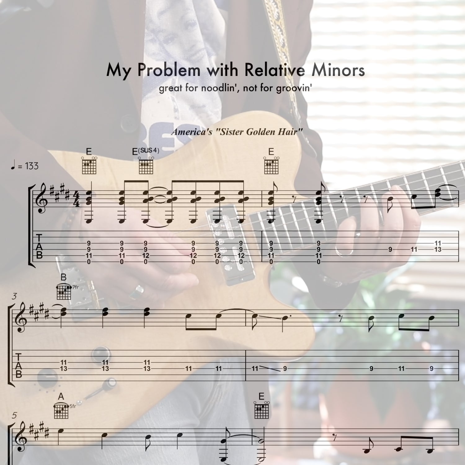 My Problem With Relative Minors