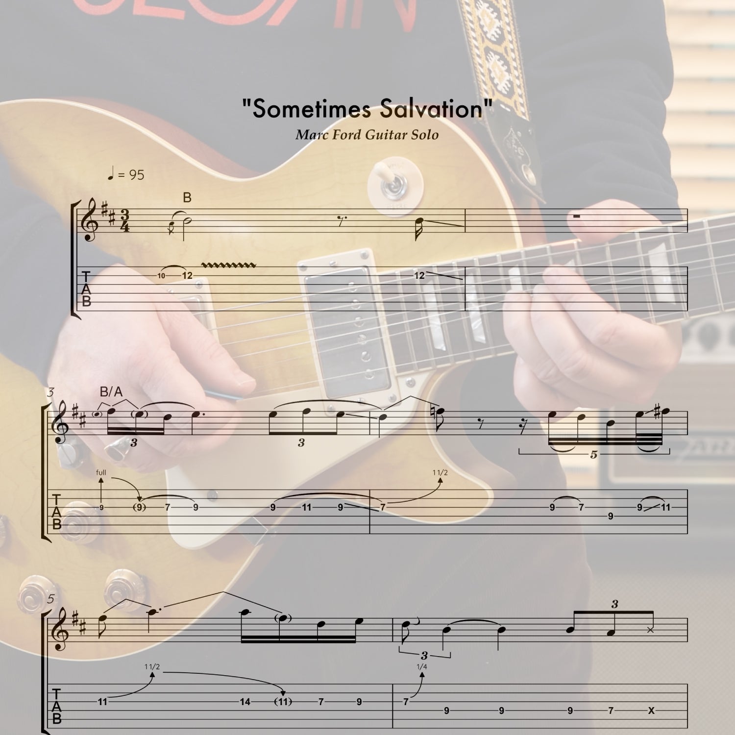 The Black Crowes "Sometimes Salvation" Guitar Solo