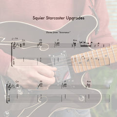 Squier Starcaster Upgrades - Eric Haugen Guitar