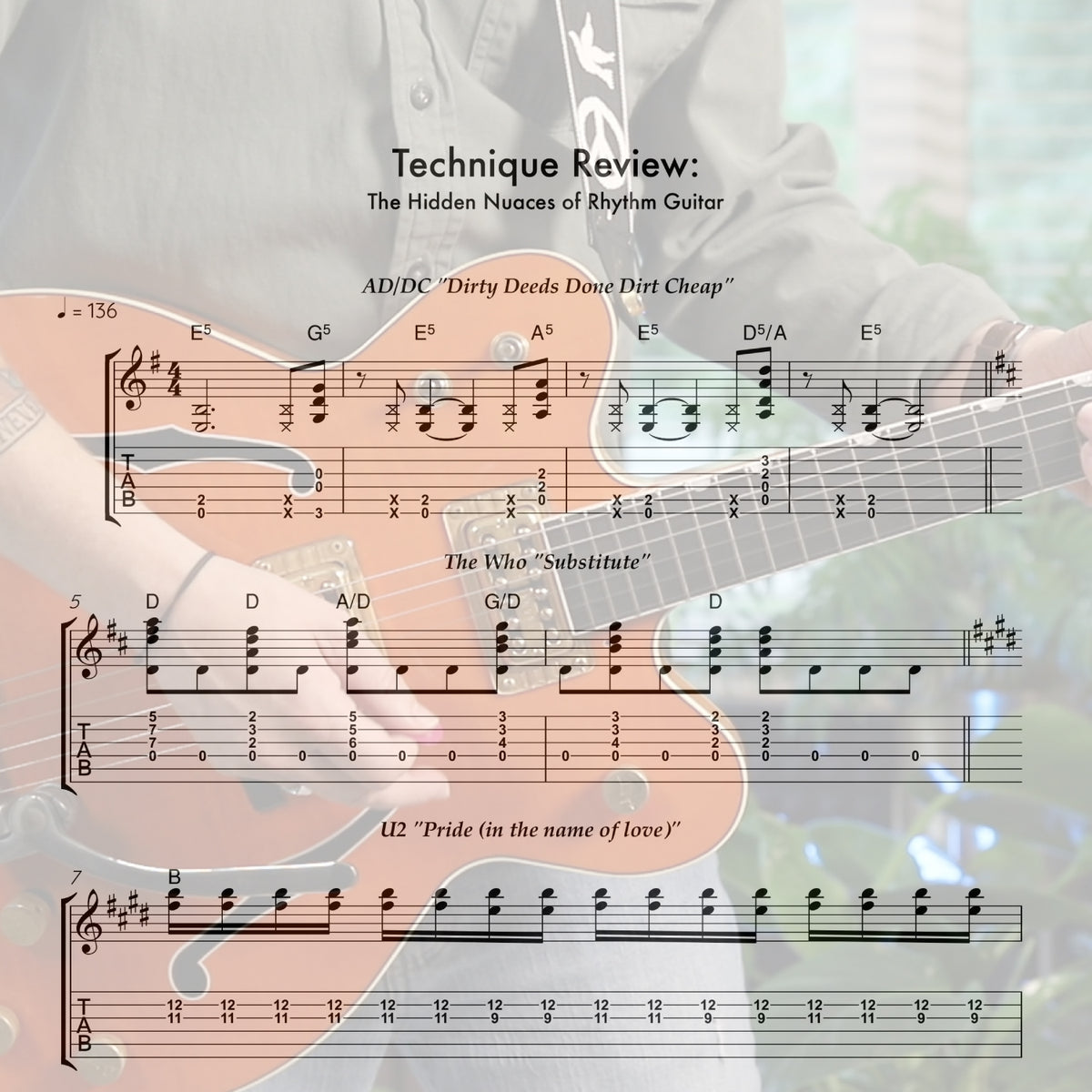 For Solid Rhythm Playing