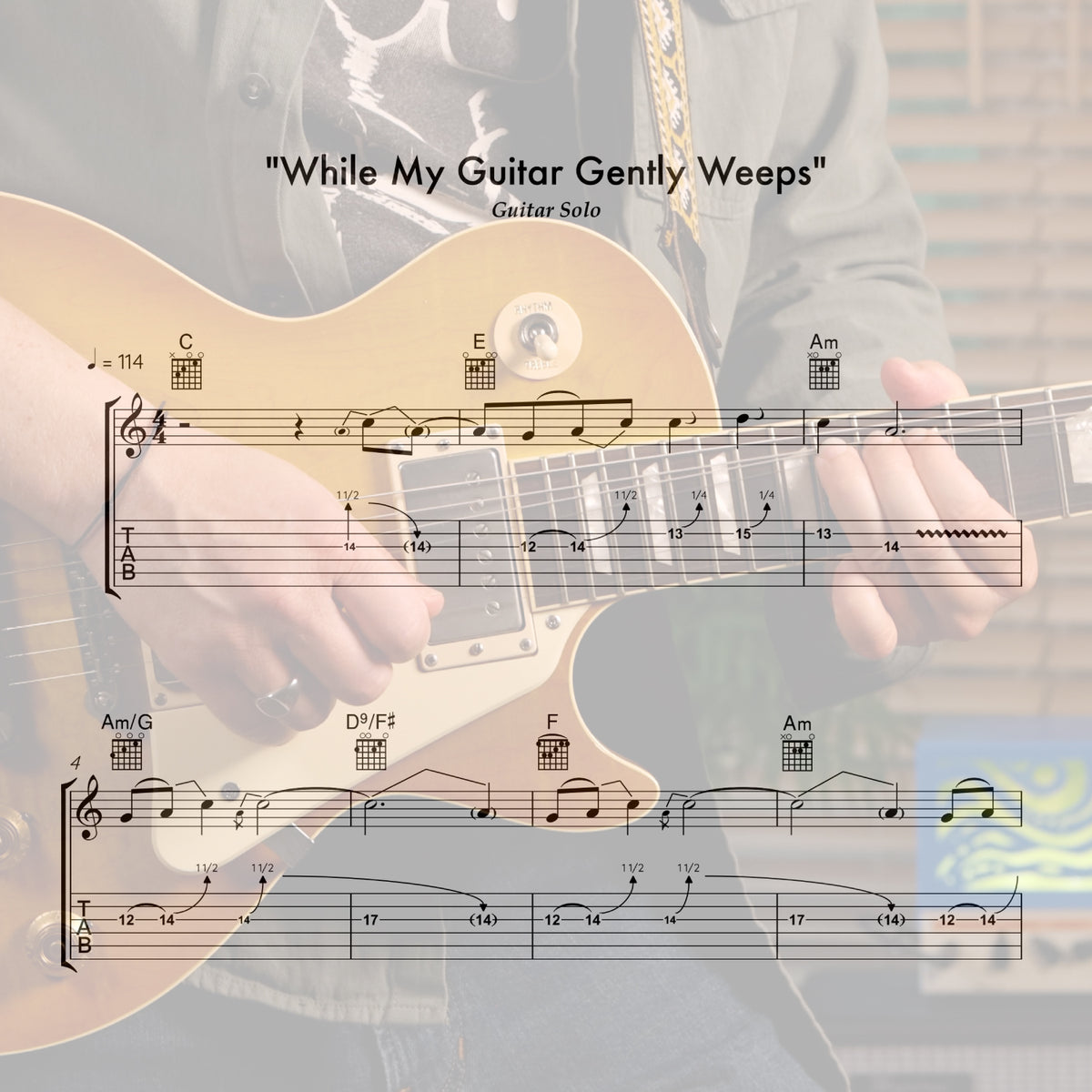 &quot;While My Guitar Gently Weeps&quot;