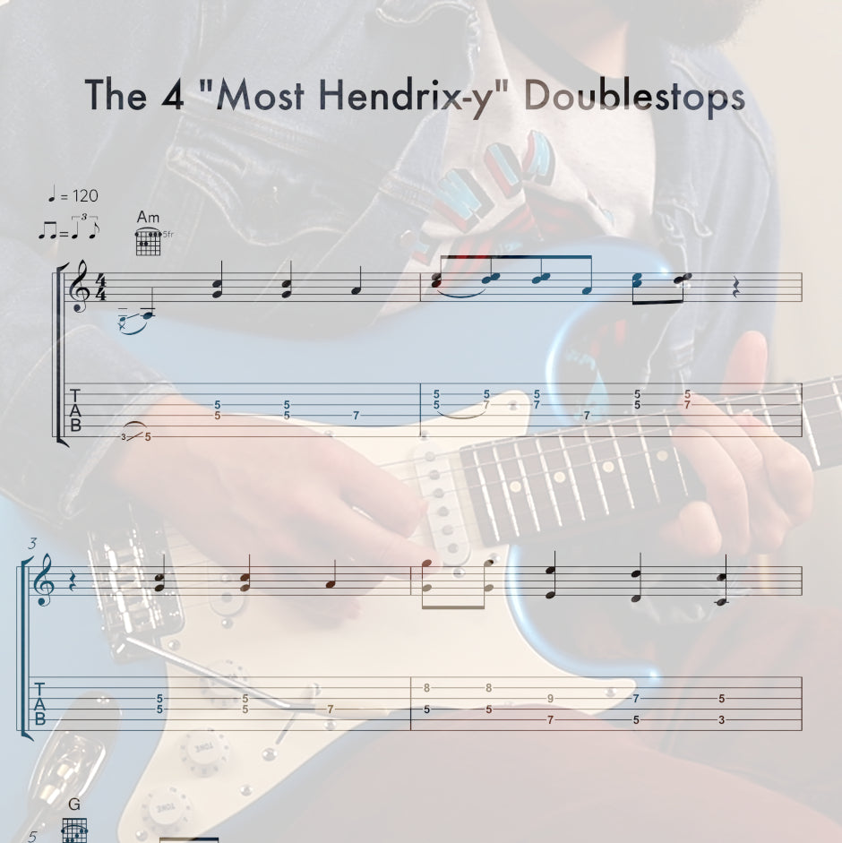 The 4 &quot;Most Hendrix-y&quot; Doublestops