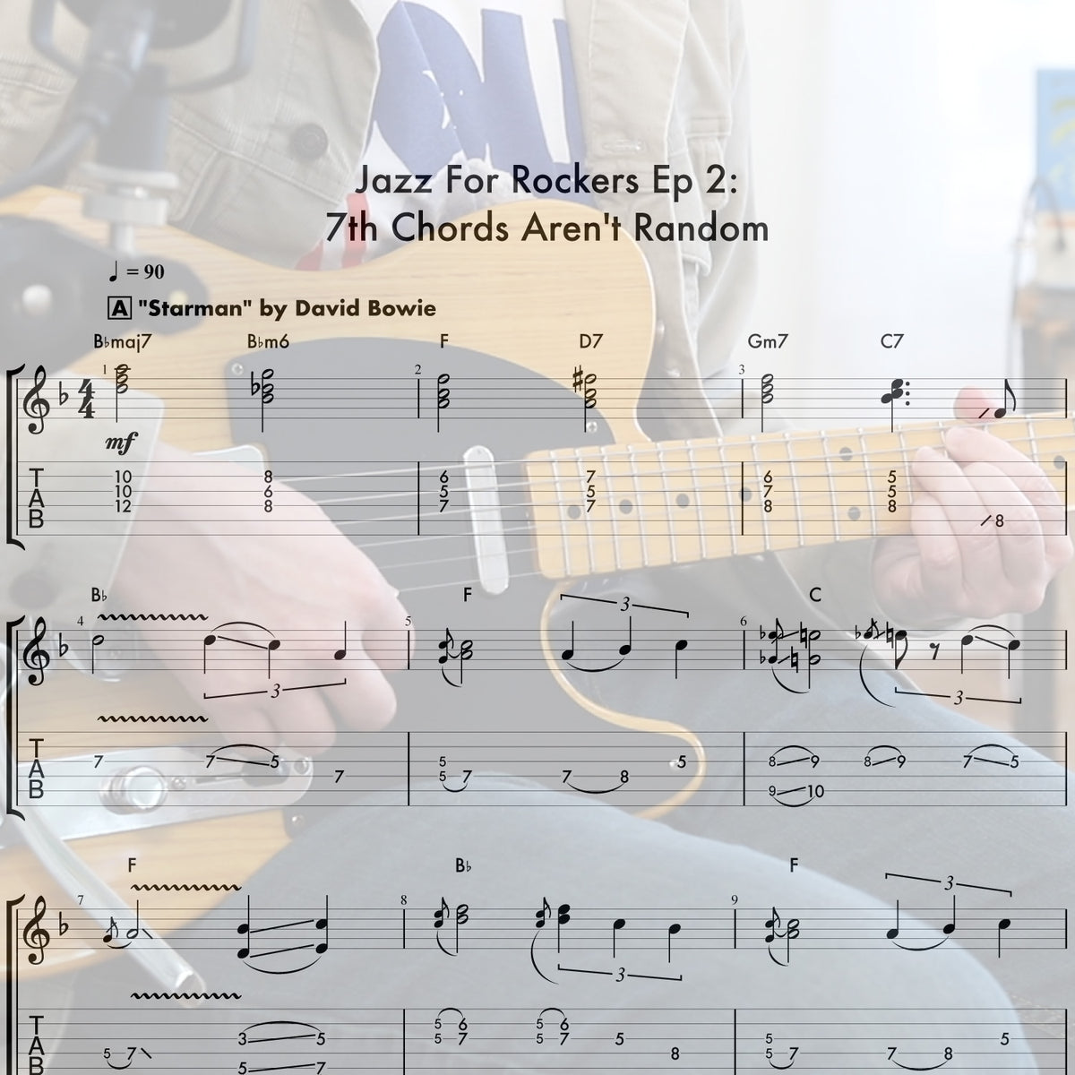 Jazz For Rockers ep 2: 7th Chords Aren&#39;t Random