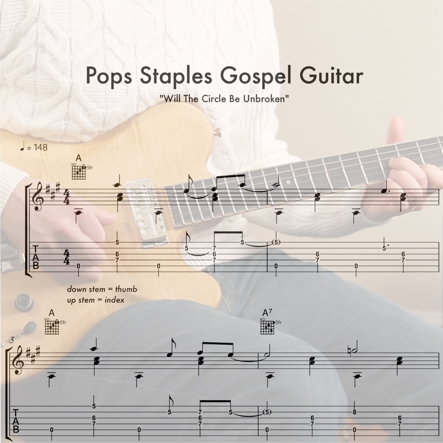 Pops Staples "Will The Circle Be Unbroken"