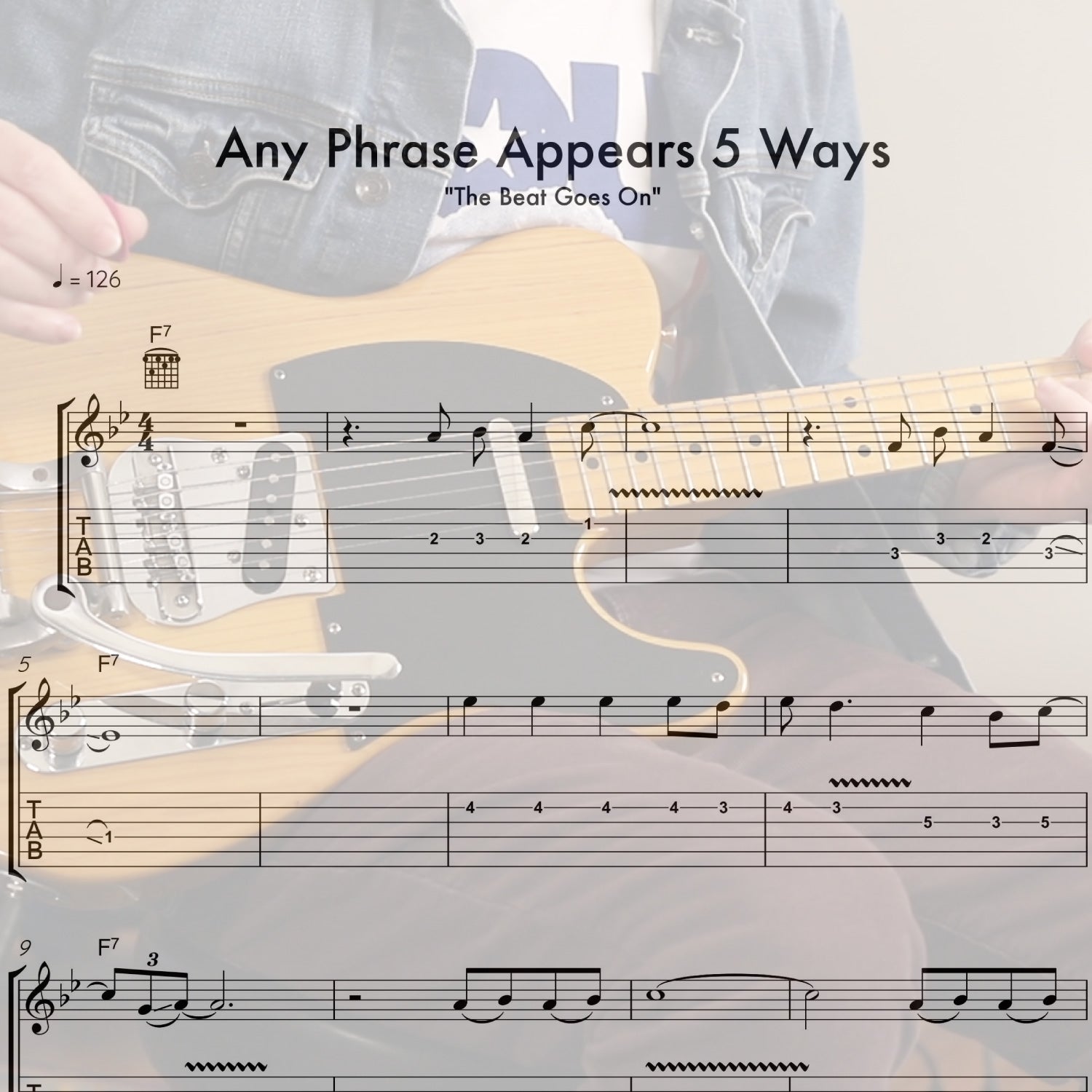 Any Phrase Appears 5 ways