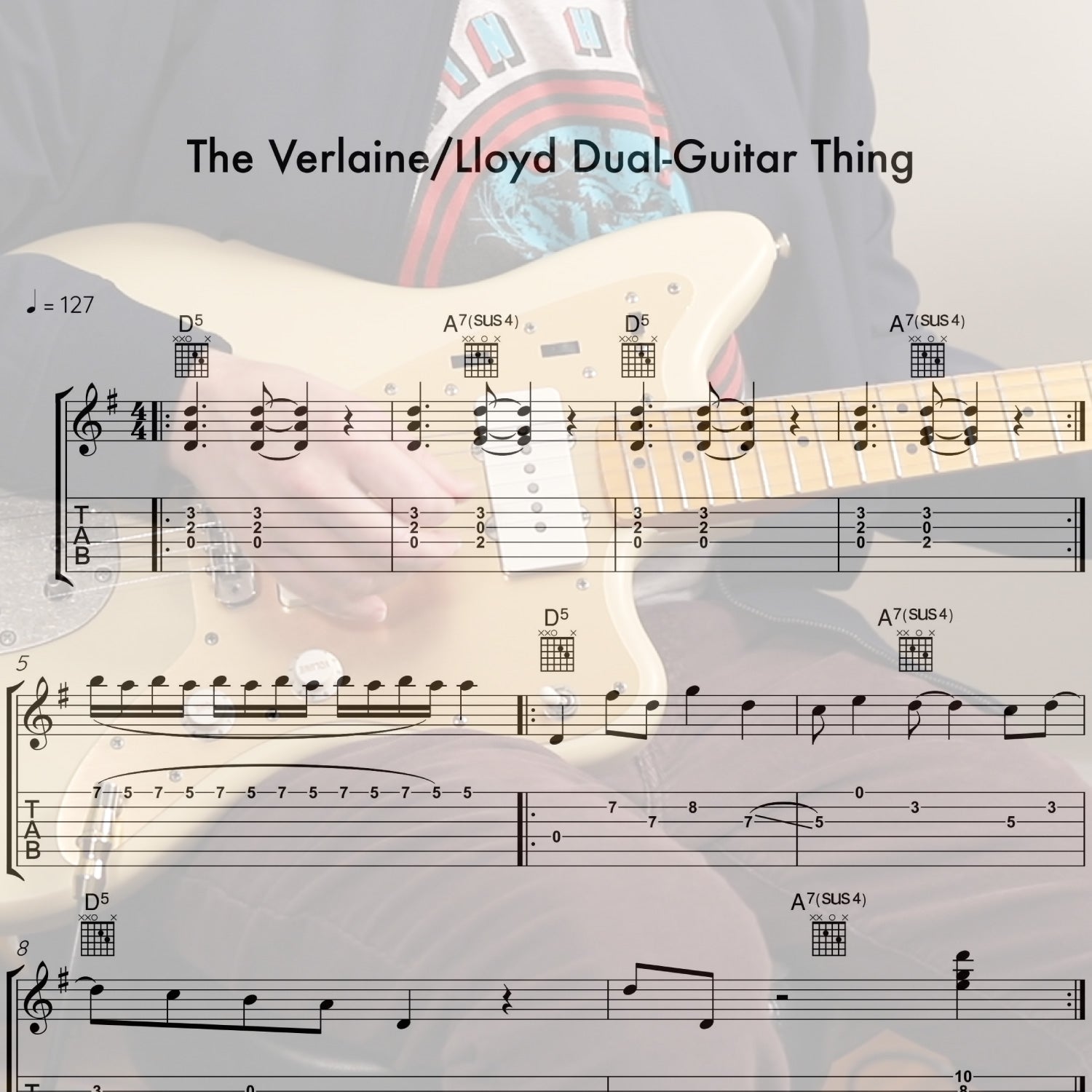 The Verlaine/Lloyd Dual-Guitar Thing