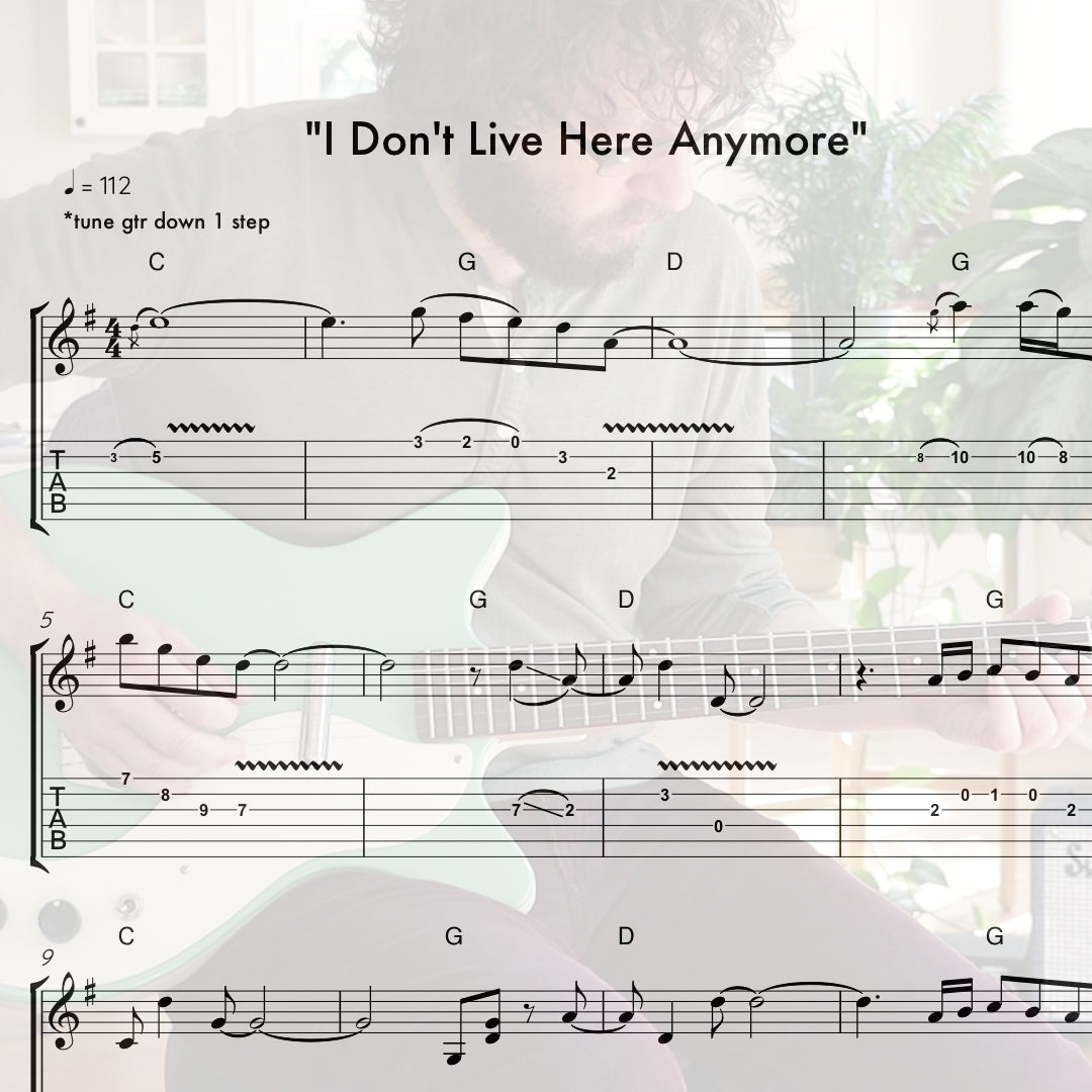 The War on Drugs "I Don't Live Here Anymore"